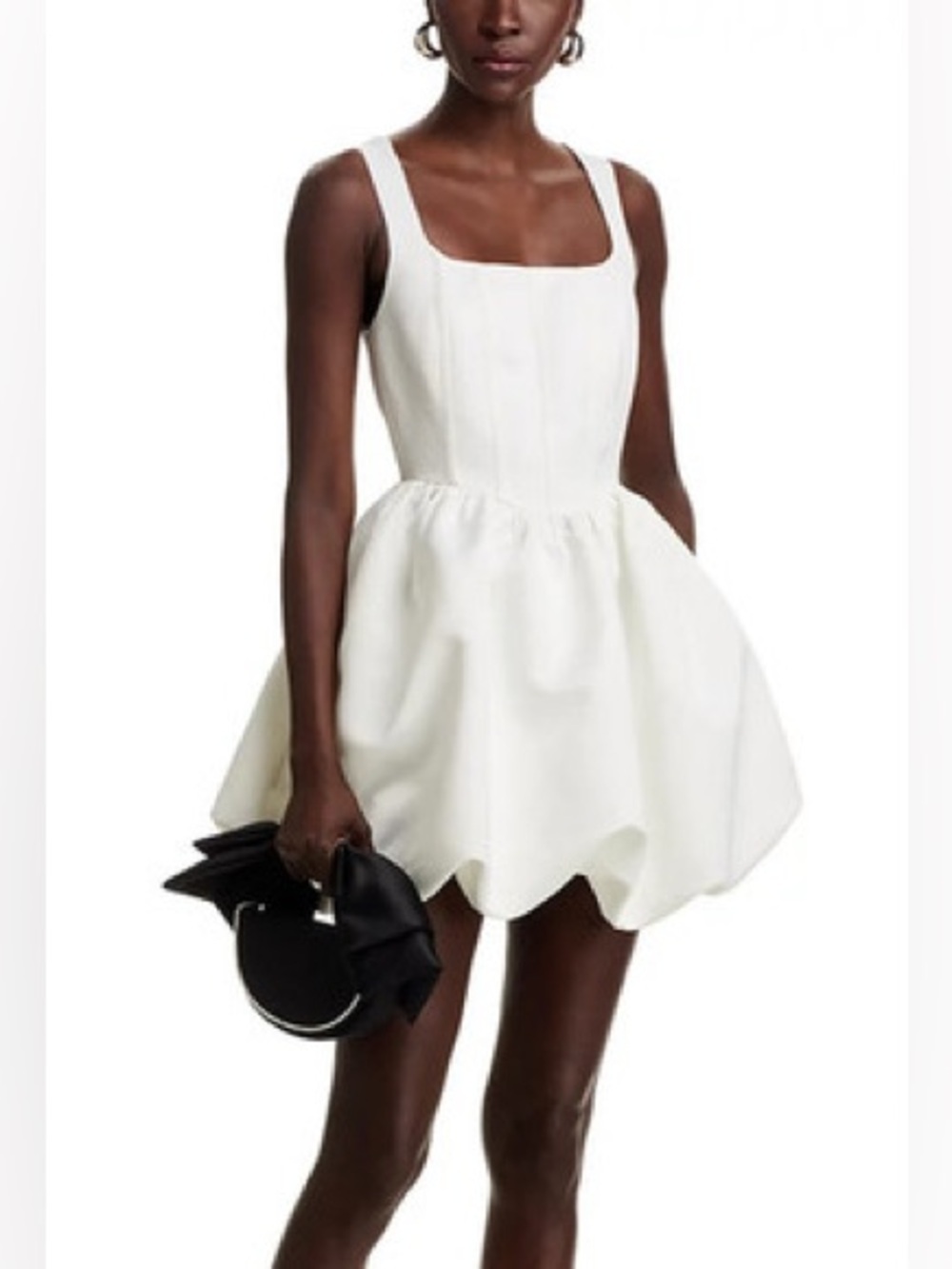 NWT Aqua Corset Bubble Mini Dress